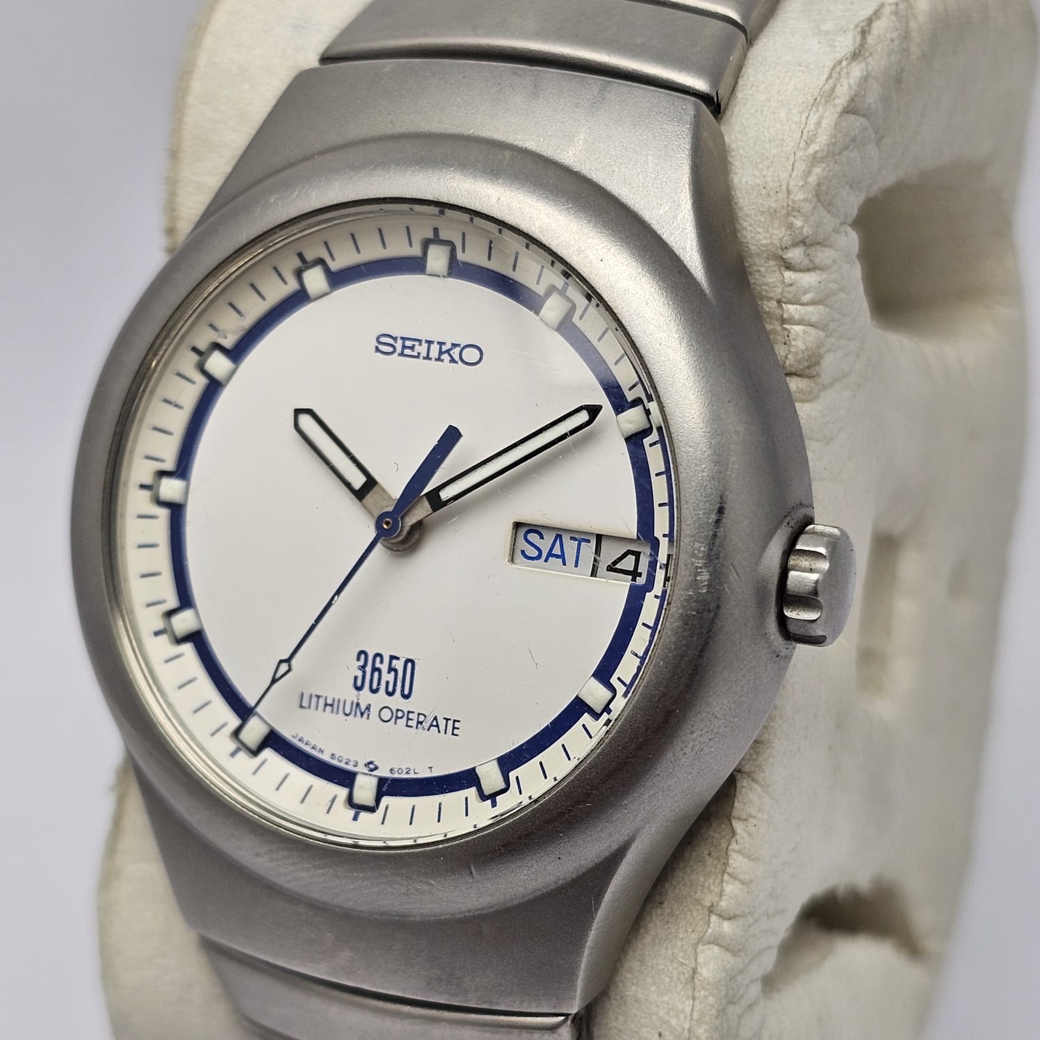 Seiko 3650 Lithium Operate 5G23-6020 Day/Date Vintage Men's Watch - Image 2