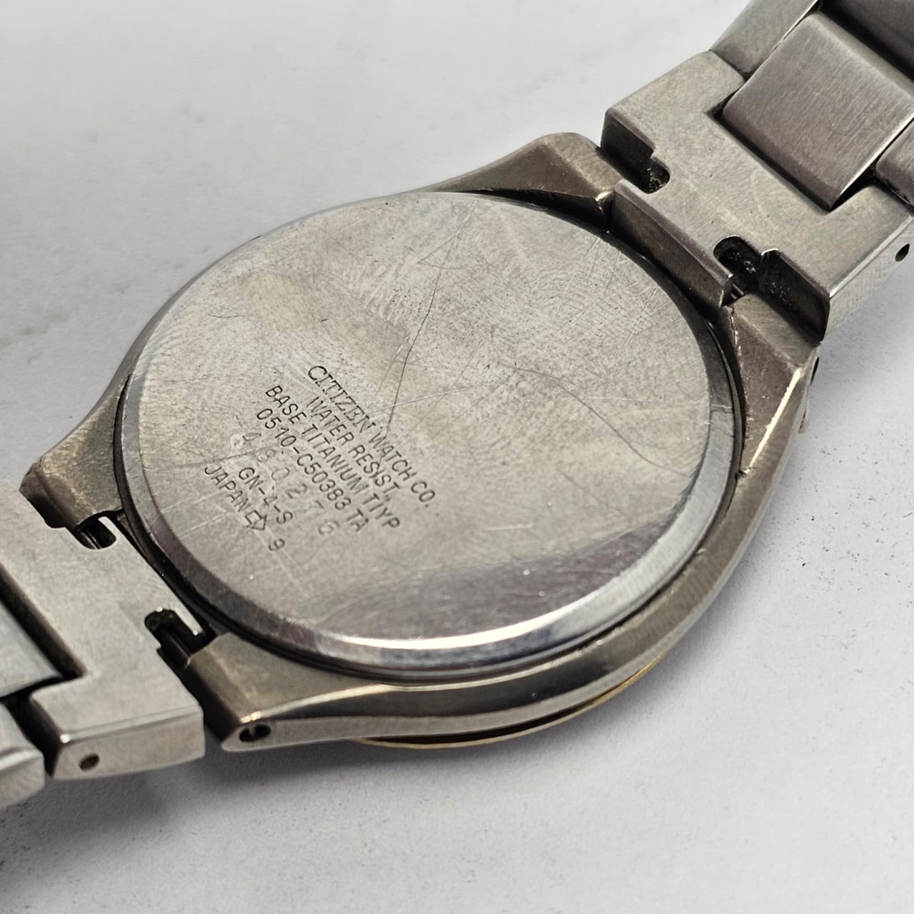 Citizen Bullhead Titanium 0510-C50383 TA Chronograph Vintage Men's Watch - Image 8