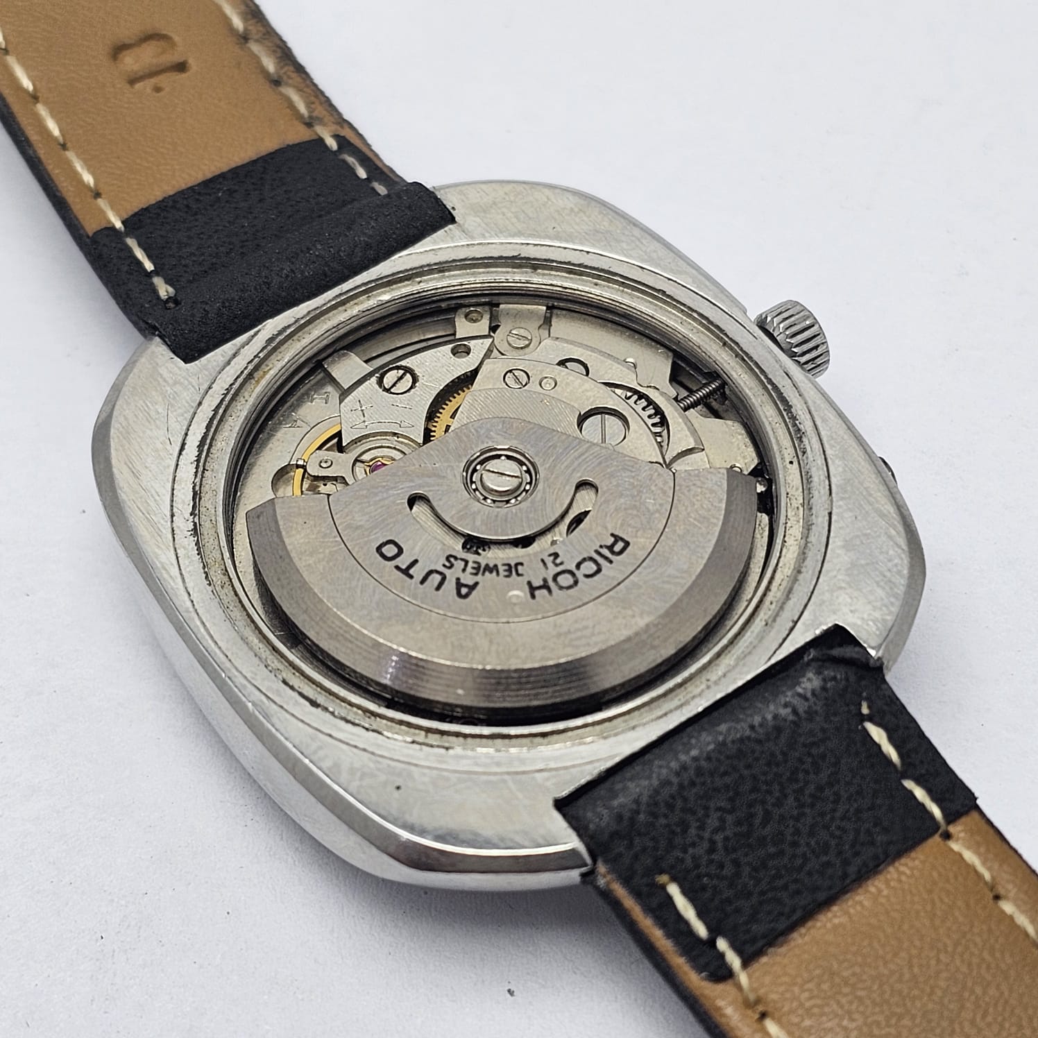 Ricoh Automatic 21 Jewels Day/Date Vintage Men's Watch - Image 9