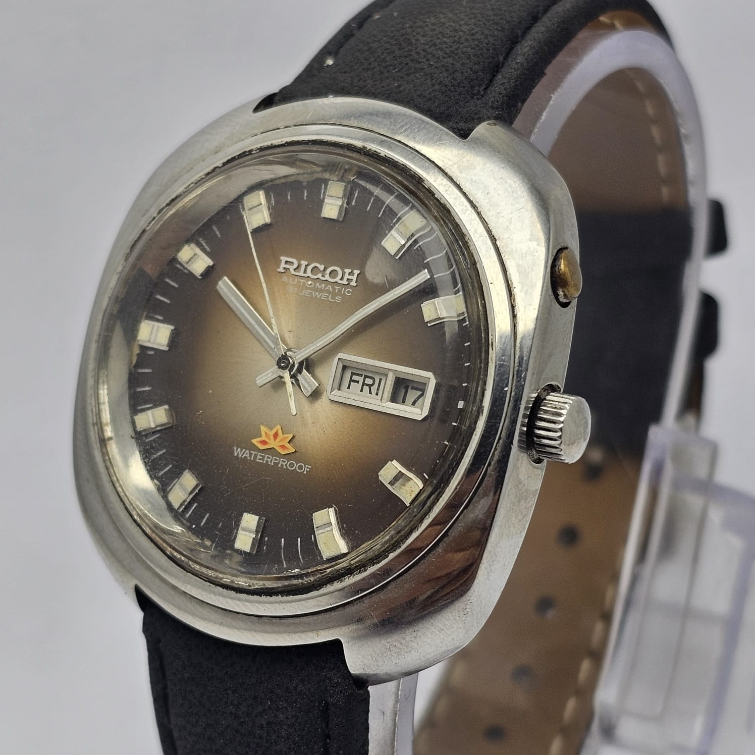 Ricoh Automatic 21 Jewels Day/Date Vintage Men's Watch - Image 2