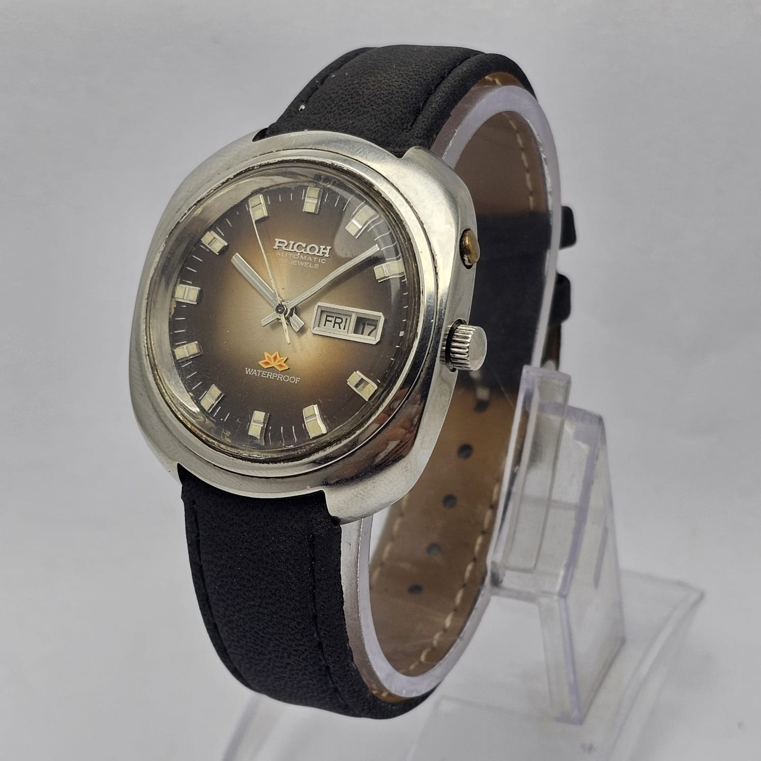 Ricoh Automatic 21 Jewels Day/Date Vintage Men's Watch - Image 4