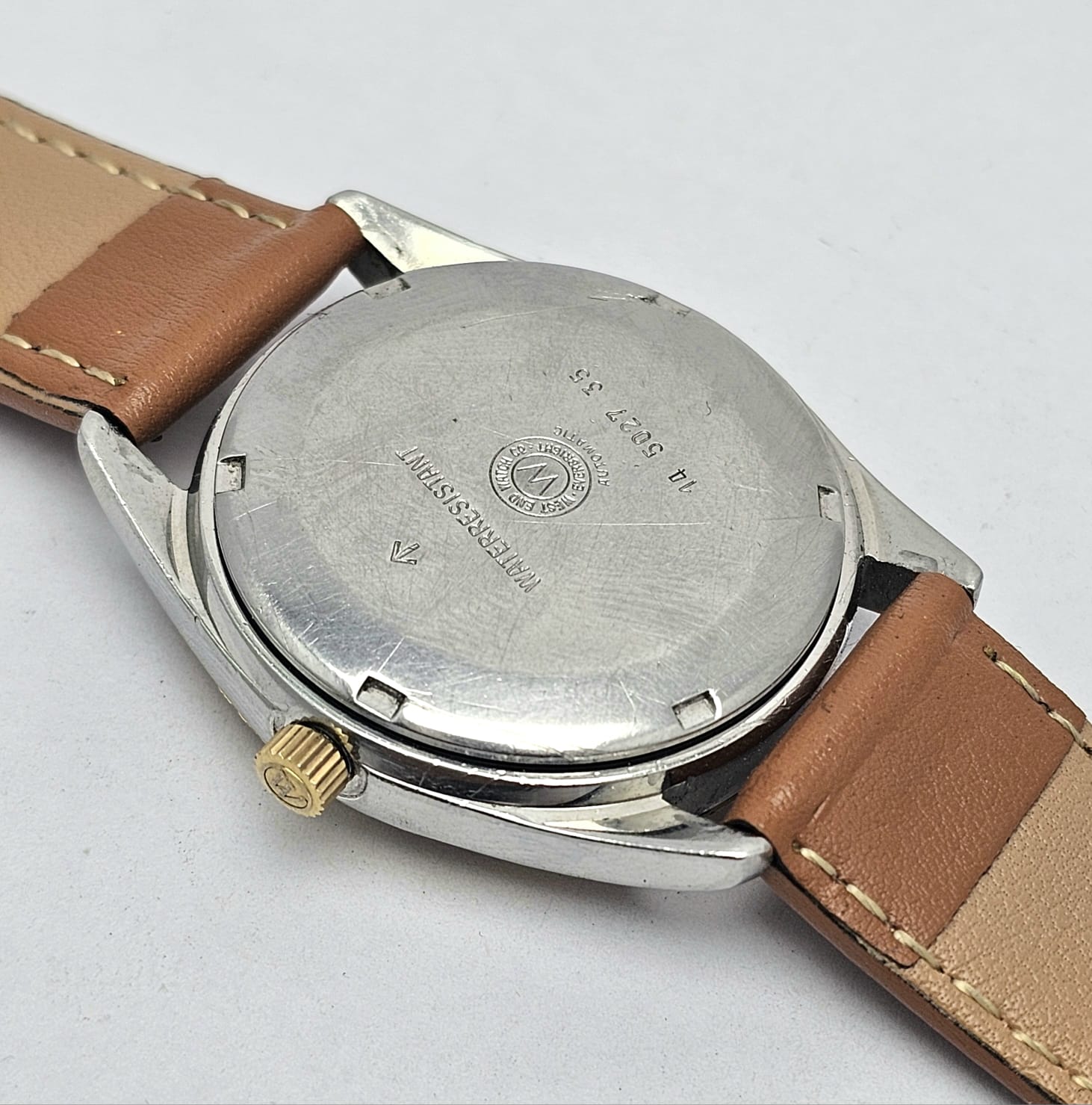 West End Watch Co Sowar Prima President Day/Date Automatic Vintage Men's Watch