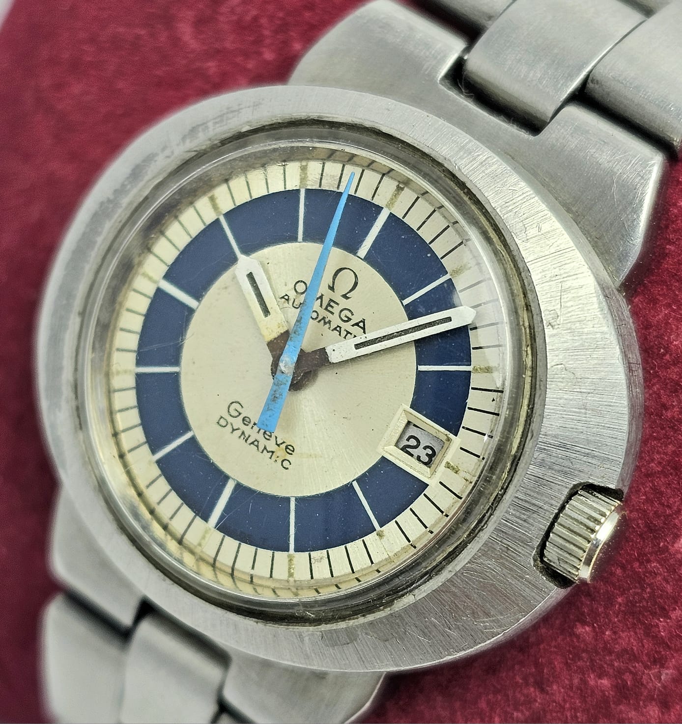 Omega Geneve Dynamic Tool 102 Manual Winding Vintage Women's Watch