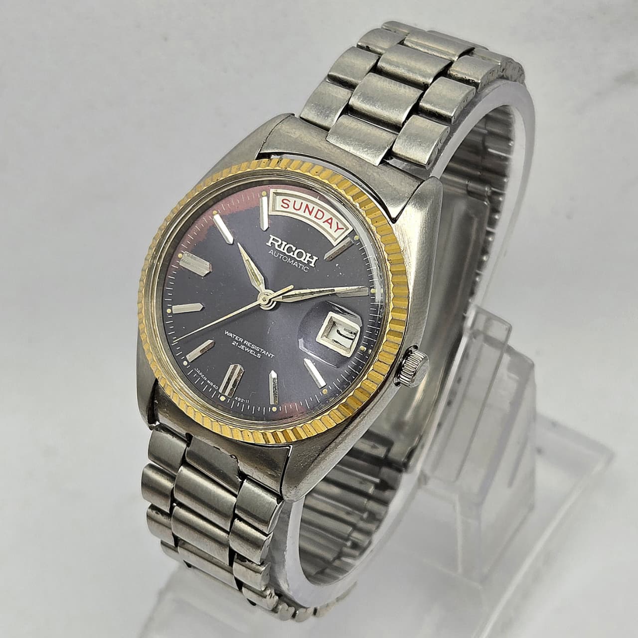 Ricoh President Automatic Day/Date Vintage Men's Watch - Image 5