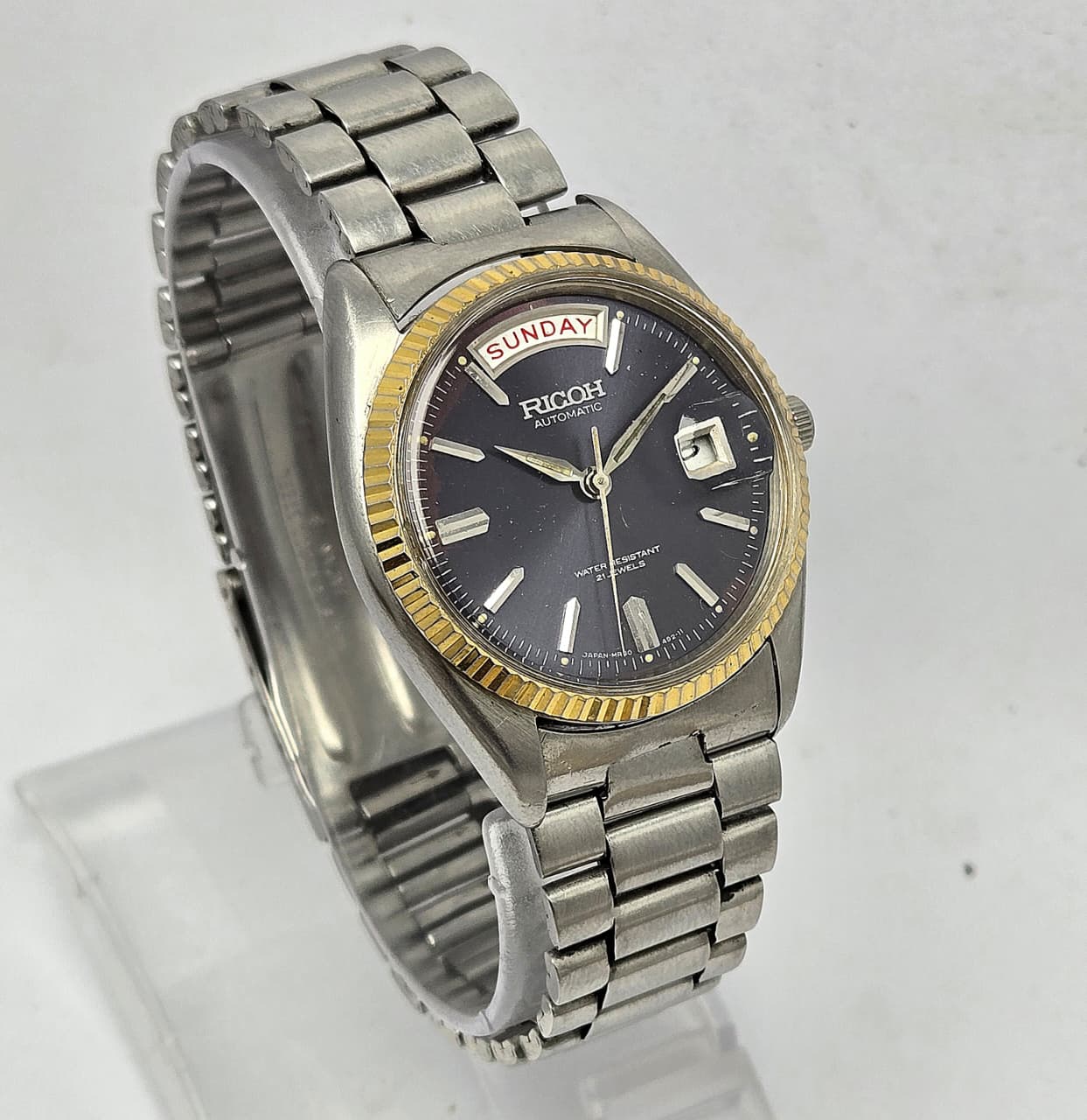 Ricoh President Automatic Day/Date Vintage Men's Watch