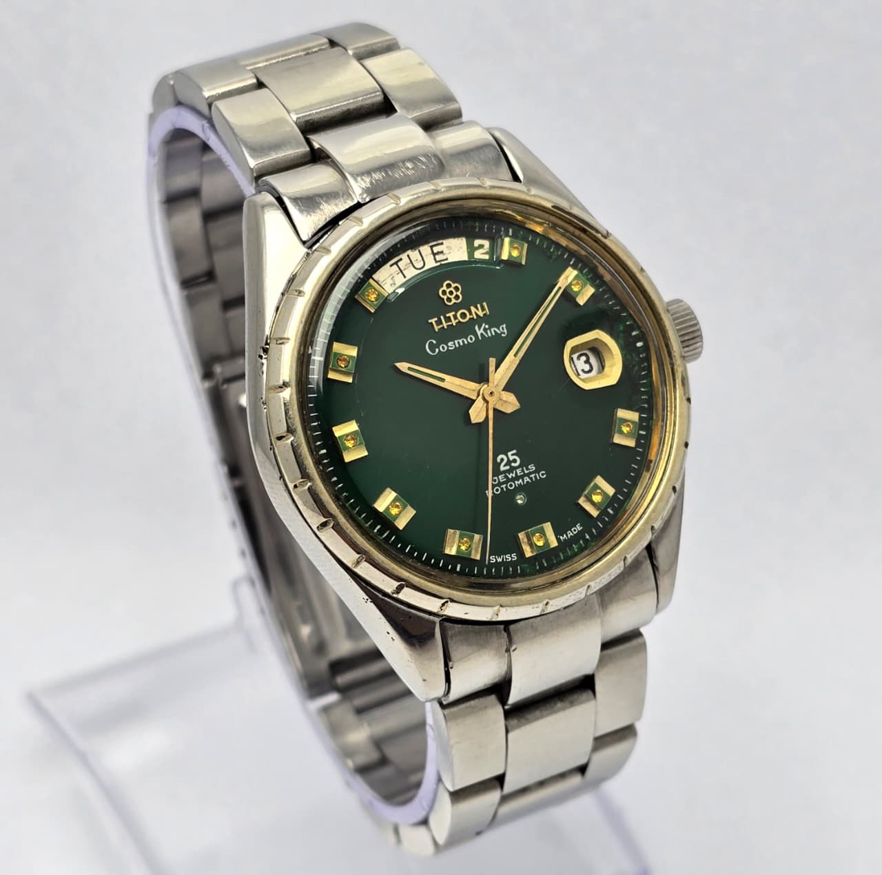 Titoni Cosmo King President Rotomatic 737-370 Vintage Men's Watch