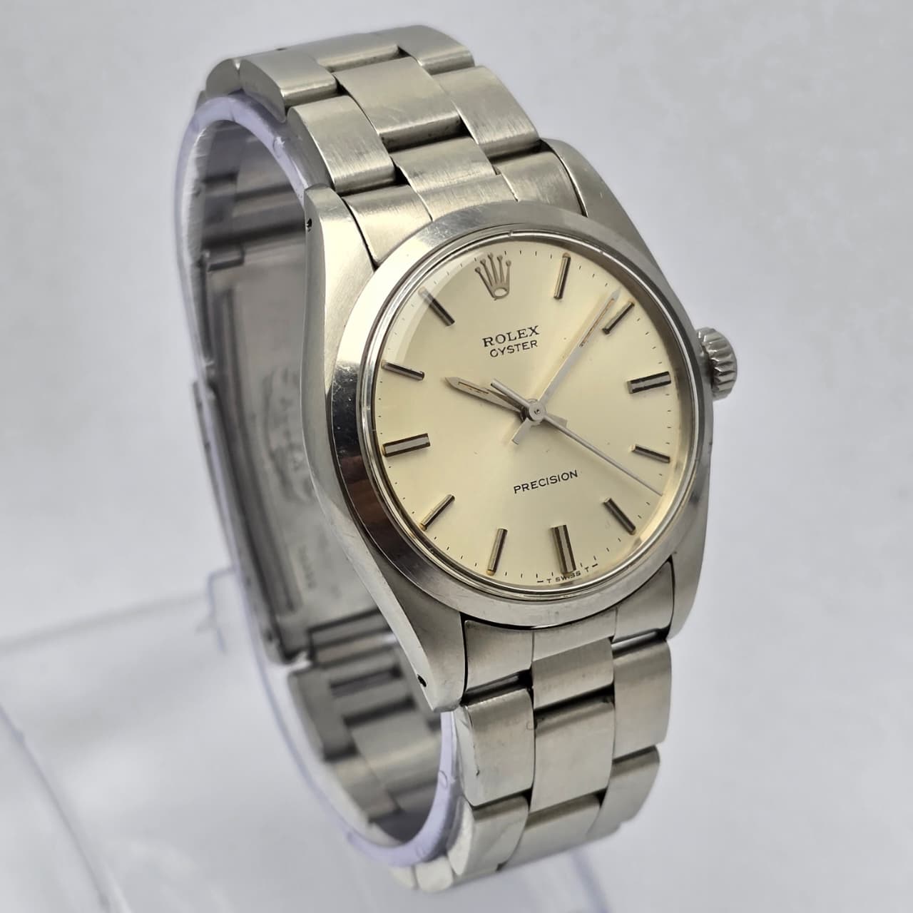 Rolex Oyster Precision 6426 Vintage Men's Watch 1960s - Image 4