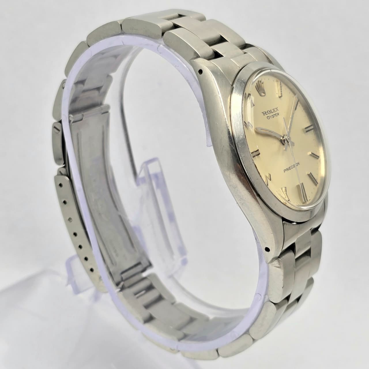 Rolex Oyster Precision 6426 Vintage Men's Watch 1960s - Image 6