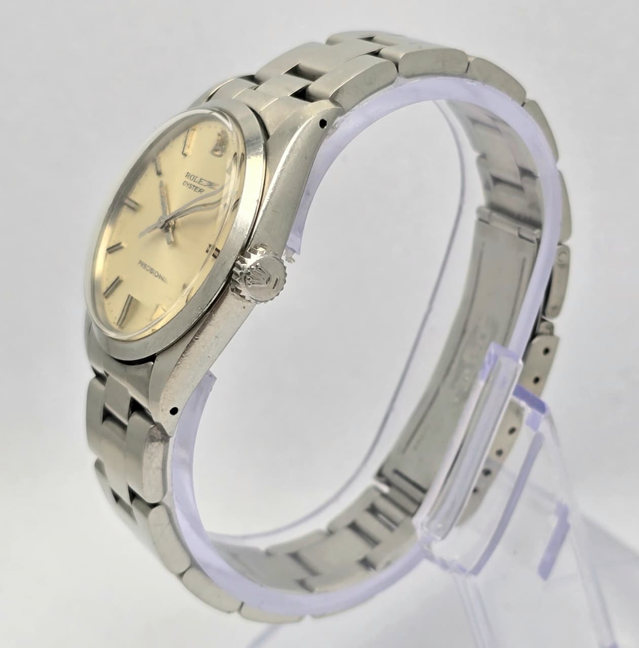 Rolex Oyster Precision 6426 Vintage Men's Watch 1960s - Image 5