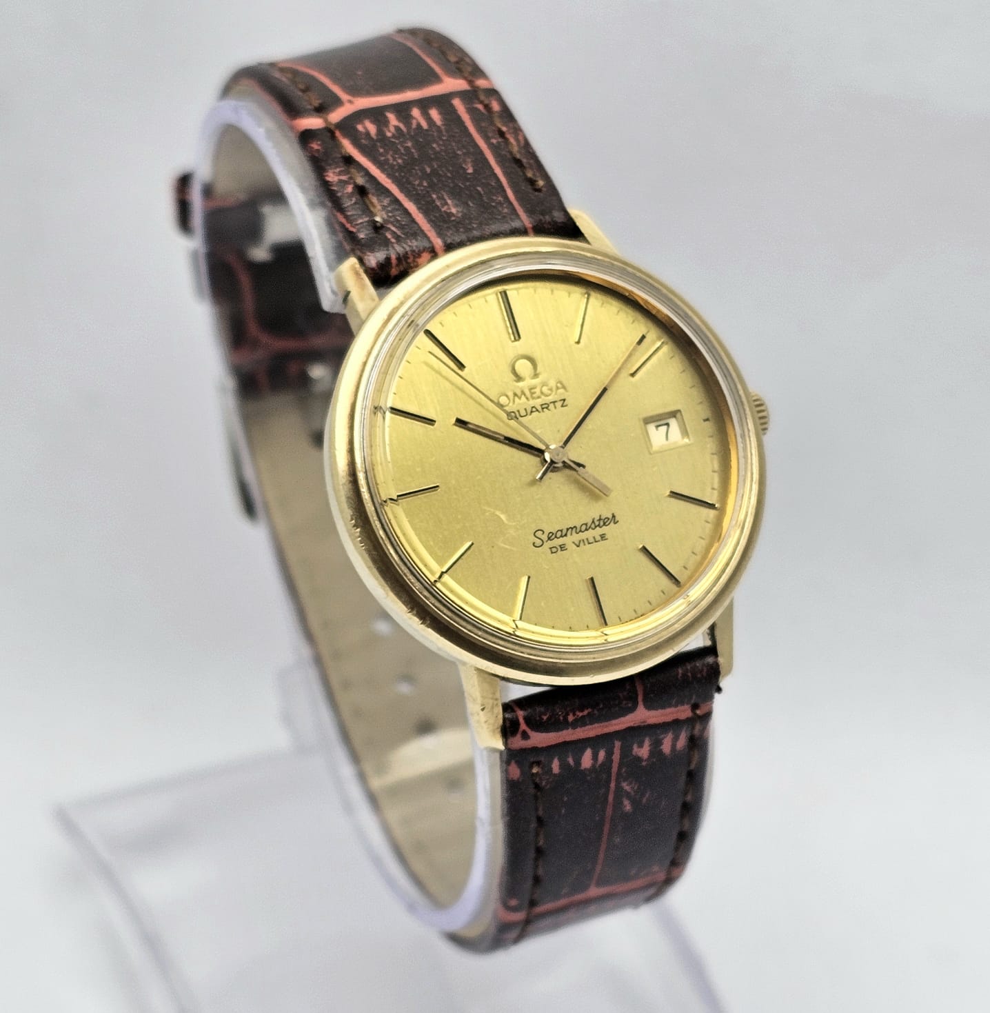 Omega Seamaster De Ville 196 0117 Quartz 1342 Gifted Vintage Men's Watch - Image 6