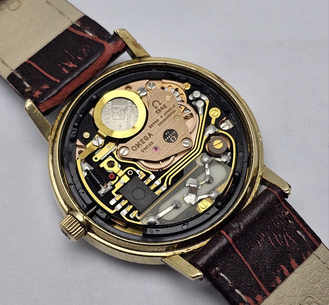 Omega Seamaster De Ville 196 0117 Quartz 1342 Gifted Vintage Men's Watch - Image 10