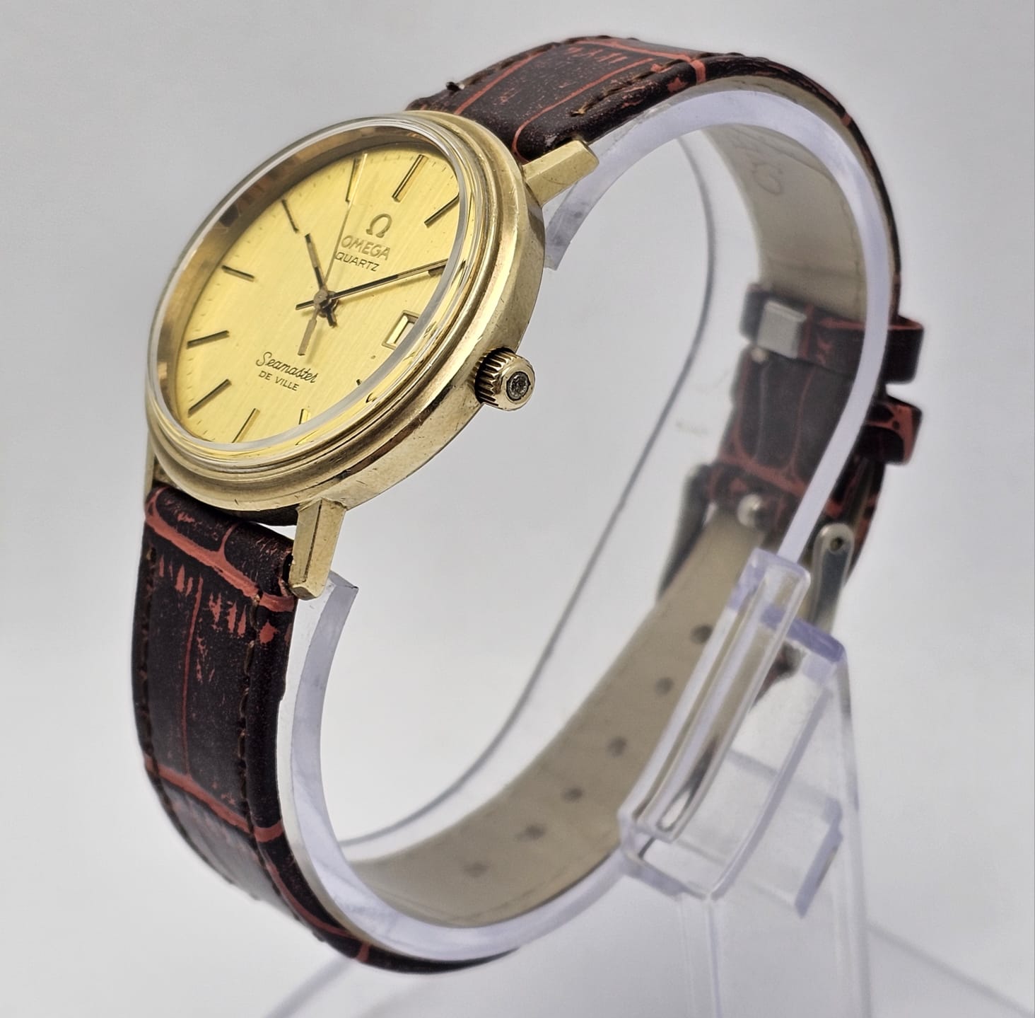 Omega Seamaster De Ville 196 0117 Quartz 1342 Gifted Vintage Men's Watch - Image 5