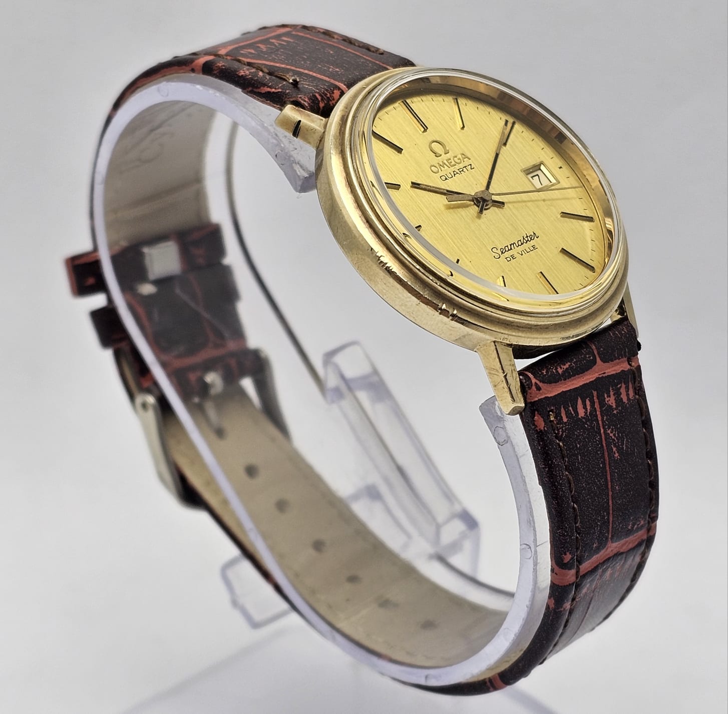 Omega Seamaster De Ville 196 0117 Quartz 1342 Gifted Vintage Men's Watch - Image 4