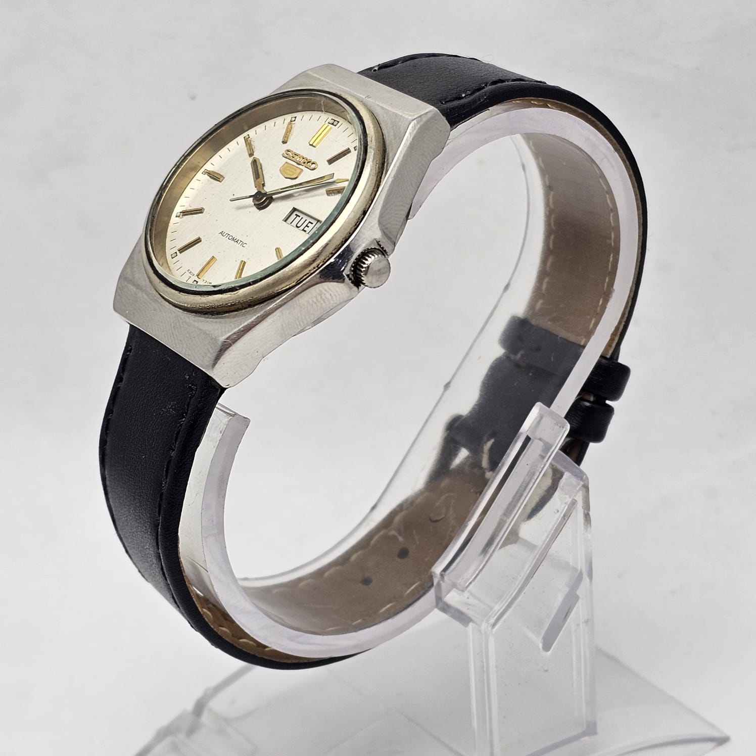 Seiko 5 Automatic 6309-8880 Day/Date Vintage Men's Watch - Image 4
