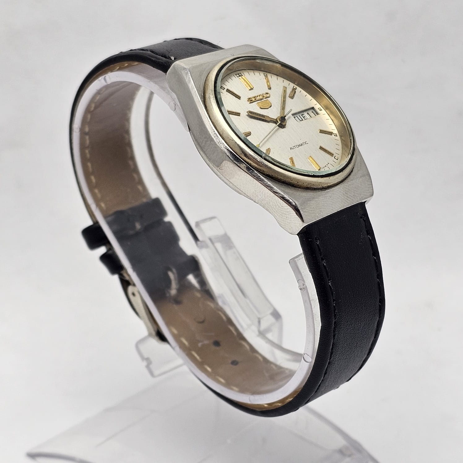 Seiko 5 Automatic 6309-8880 Day/Date Vintage Men's Watch - Image 5