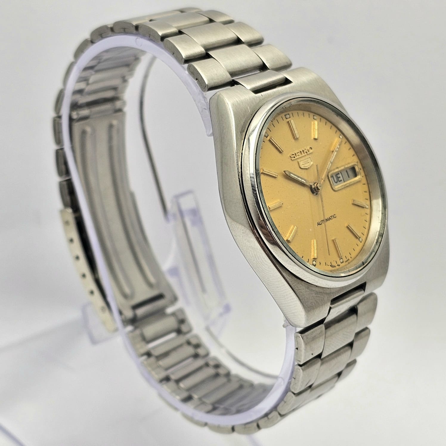 Seiko 5 Automatic 7009-3130 Day/Date Vintage Men's Watch - Image 5