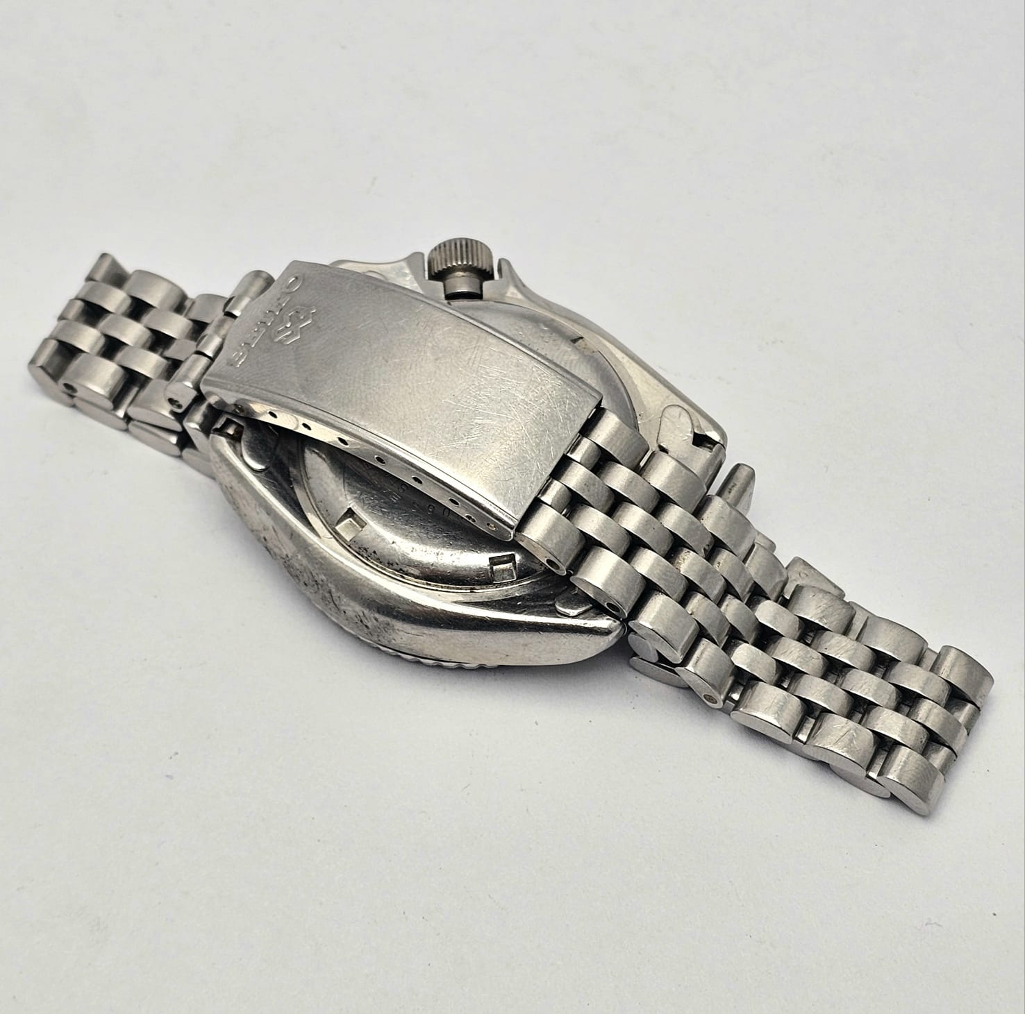 Seiko Quartz Diver 7548-700B Pepsi Bezel Day/Date Vintage Men's - Image 7