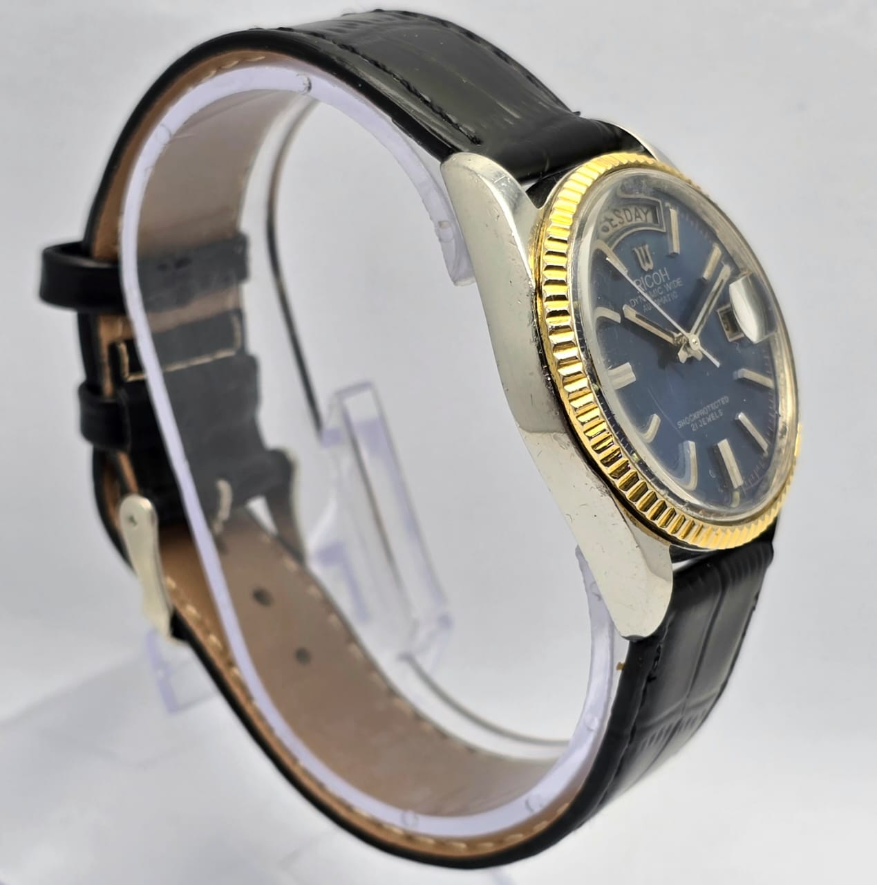 Ricoh Dynamic Wide President Day/Date Automatic Vintage Men's Watch - Image 5