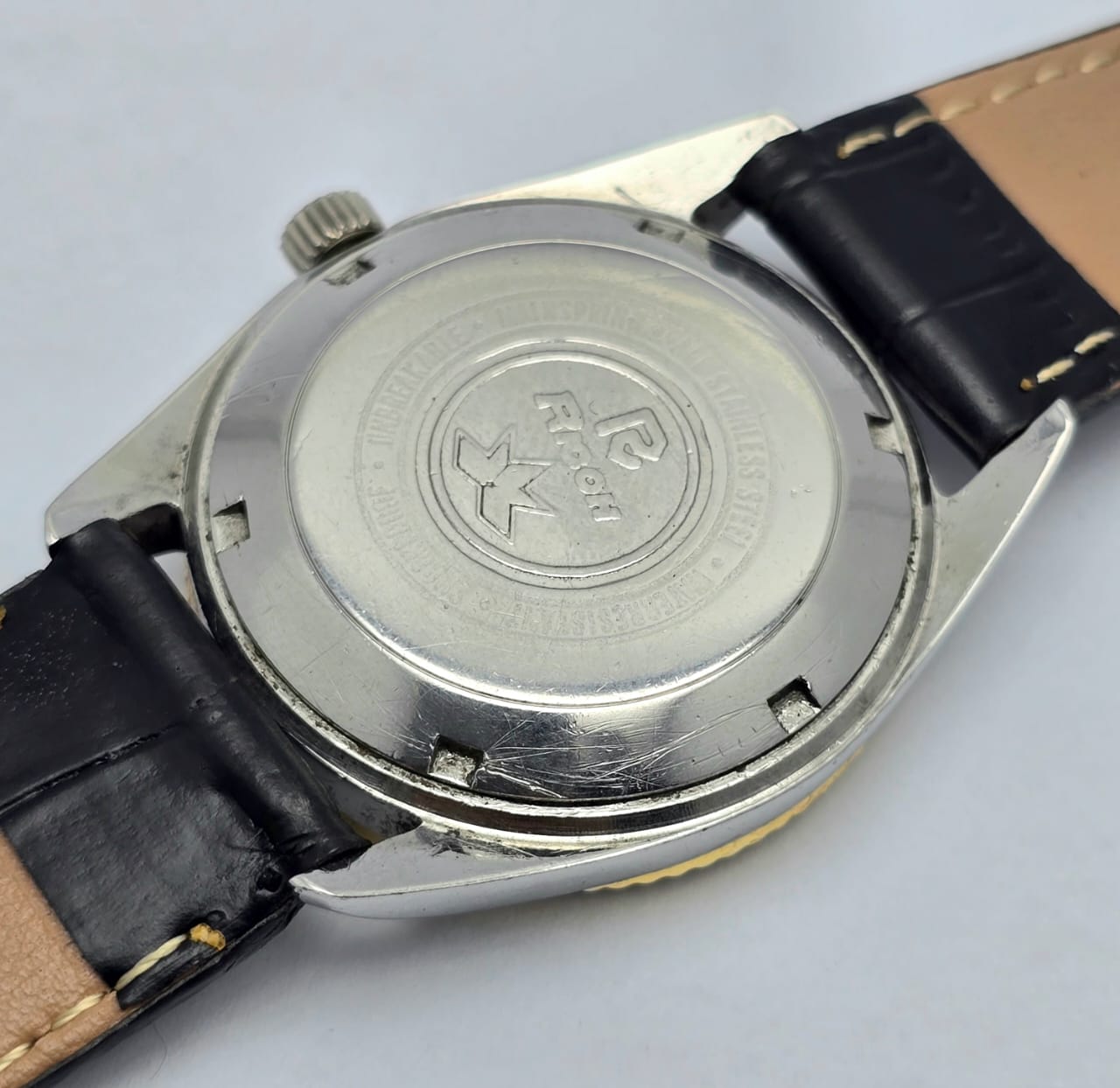 Ricoh Dynamic Wide President Day/Date Automatic Vintage Men's Watch - Image 8