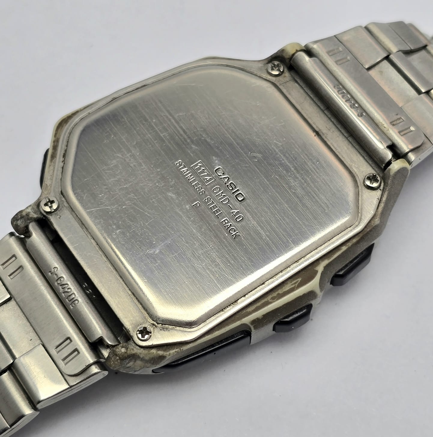 Casio Wrist Remote Controller CMD-40 TV Remote 1174 Vintage Men's Watch