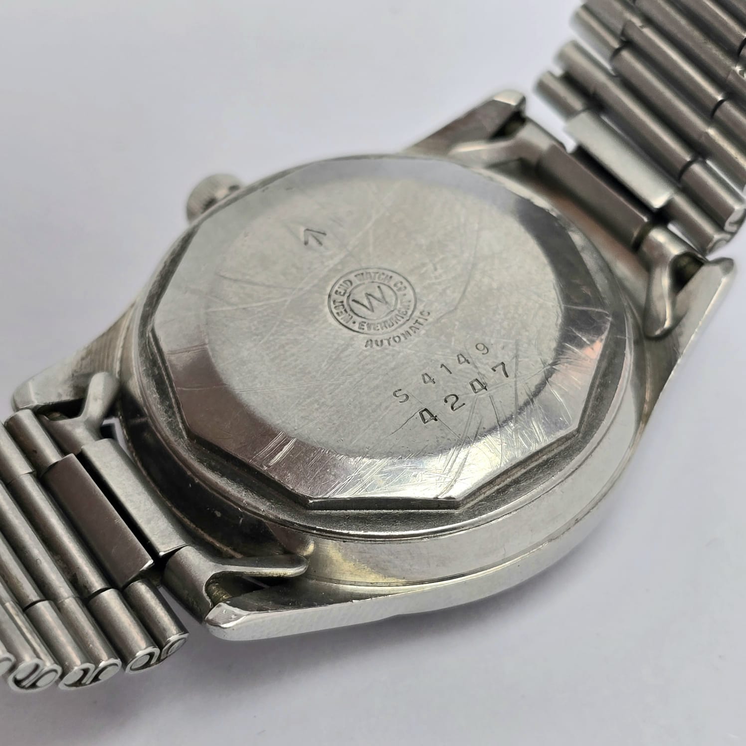 West End Watch Co Sowar S-4149 Automatic Military Dial Vintage Men's Watch