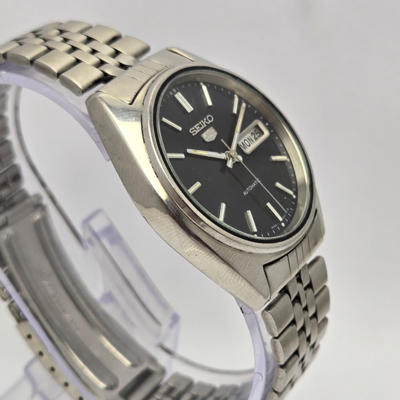 Seiko 5 Automatic 6309-8840 Day/Date Vintage Men Watch - Image 5