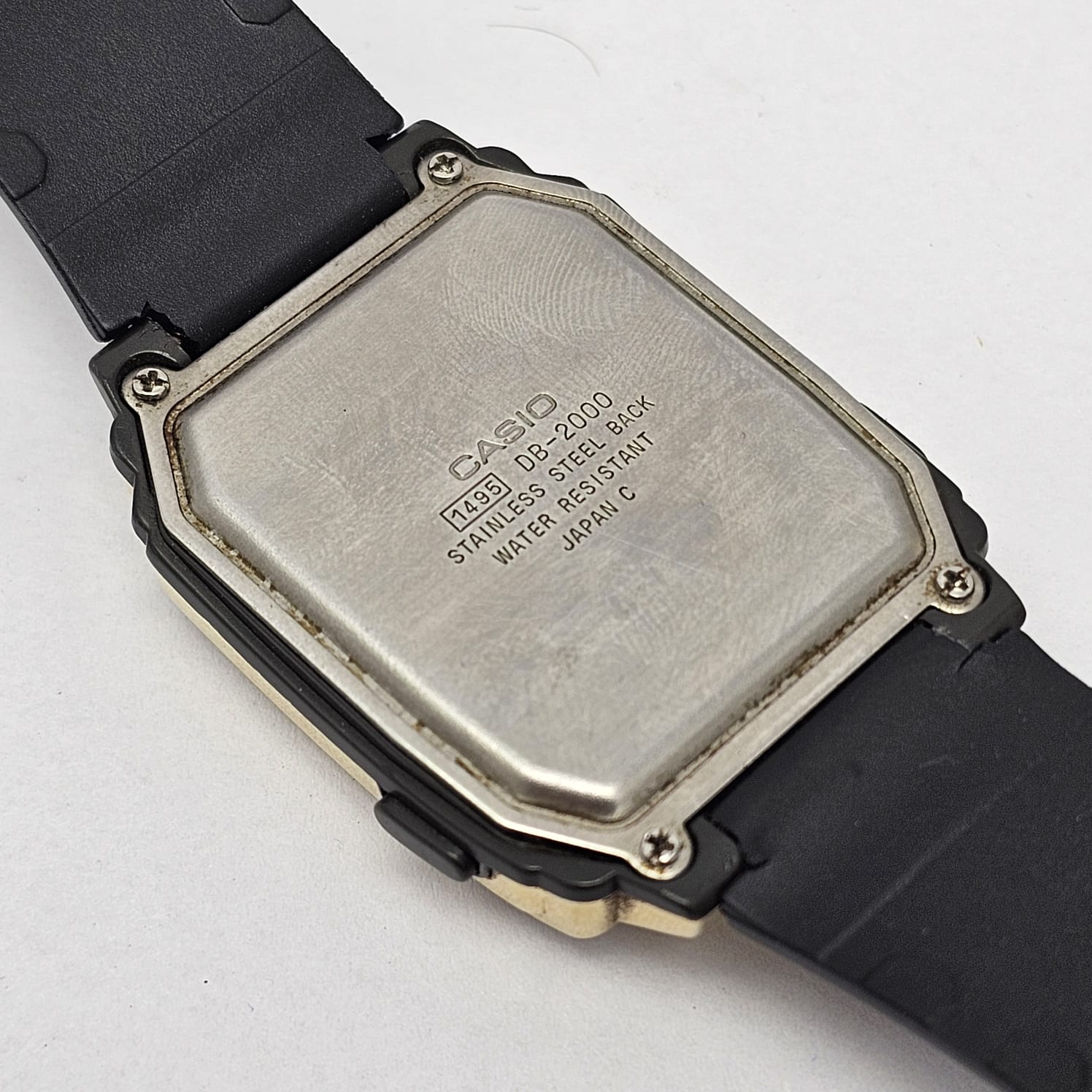 Casio Data Bank HotBiz DB-2000 Alarm Chronograph Vintage Men's Watch - Image 7