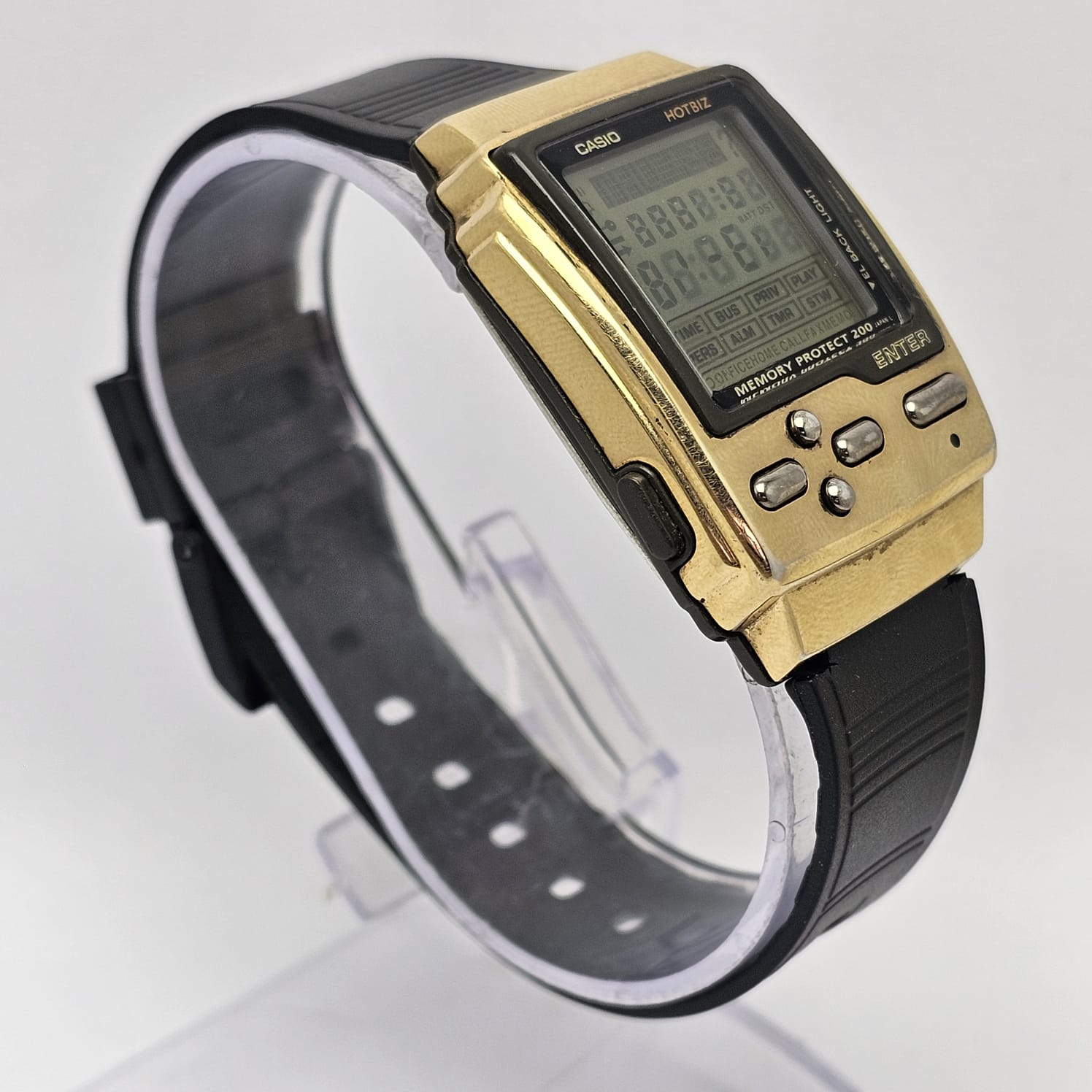 Casio Data Bank HotBiz DB-2000 Alarm Chronograph Vintage Men's Watch - Image 4