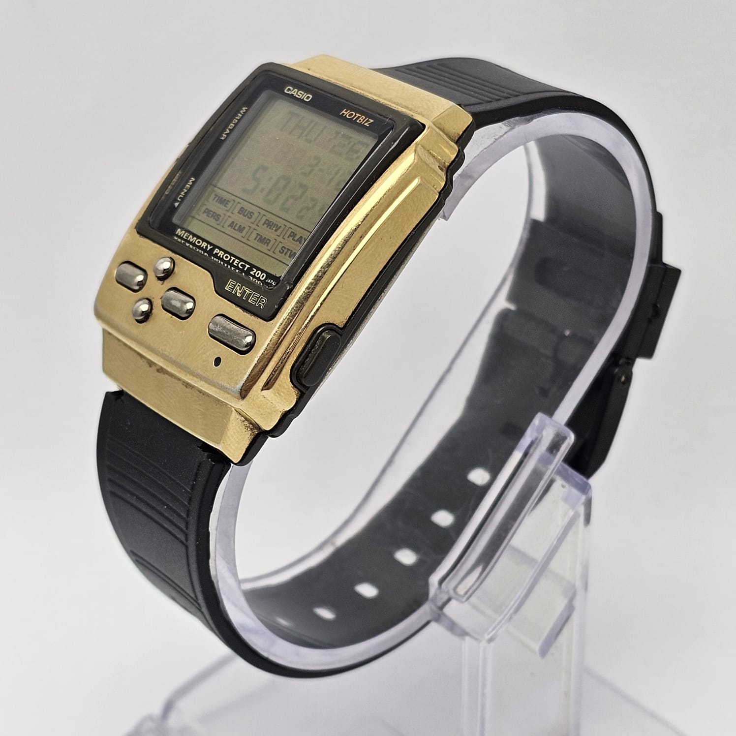 Casio Data Bank HotBiz DB-2000 Alarm Chronograph Vintage Men's Watch - Image 5