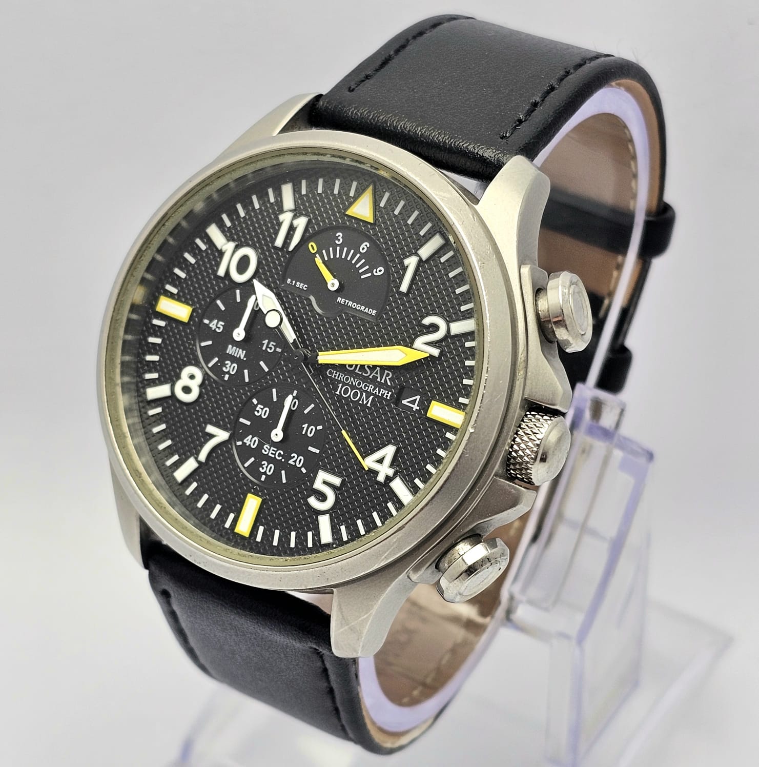 Pulsar Chronograph VD50-X019 Quartz Men's Watch - Image 4