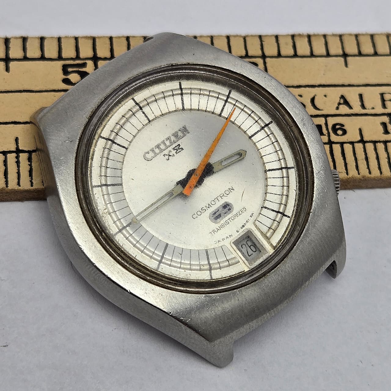 Citizen X8 Cosmotron 4-480040 Vintage Watch For Parts - Image 2
