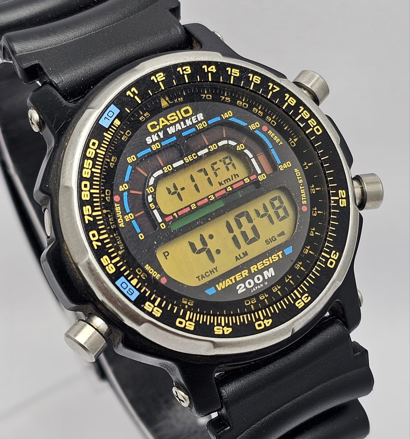 Casio Sky Walker DW-401 Chronograph 905 Vintage Men' Watch