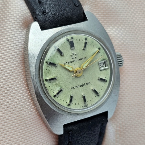 Eterna Matic Concept 80 Brevete Automatic Vintage Women's Watch (2)