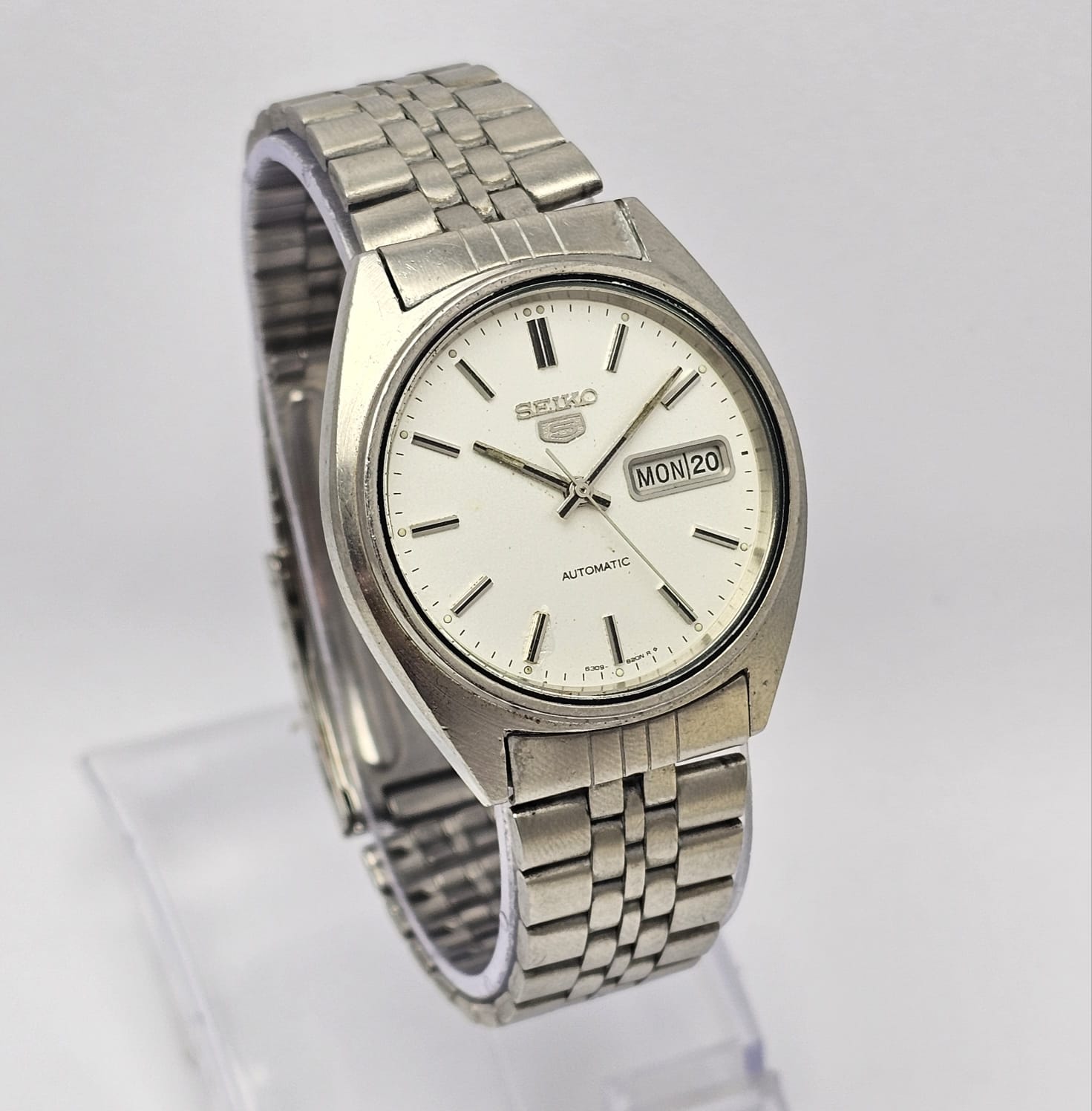Seiko 5 Automatic 6309-8840 Day/Date Vintage Men's Watch - Image 4