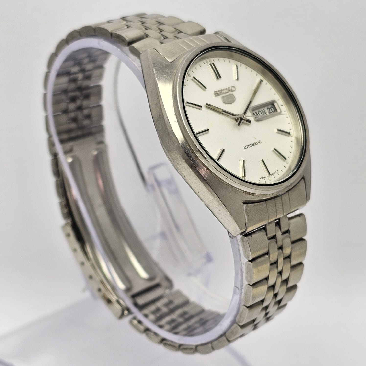 Seiko 5 Automatic 6309-8840 Day/Date Vintage Men's Watch - Image 6