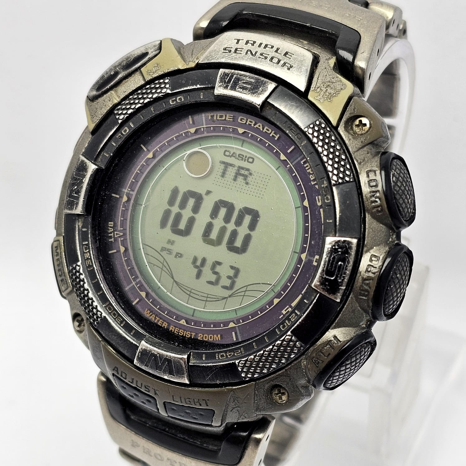 Casio ProTrek PRG-130T Sports 3135 Digital Quartz Vintage Men's Watch - Image 2