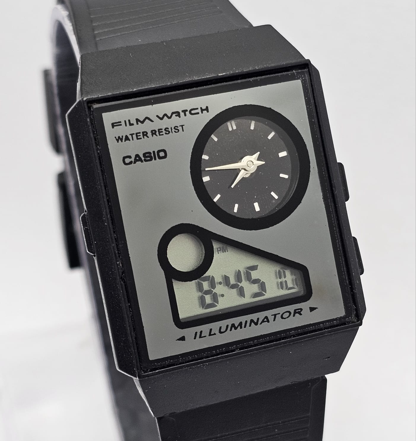 Casio Film watch Illuminator Ana-Digi FS-03 Quartz Vintage Men’s Watch