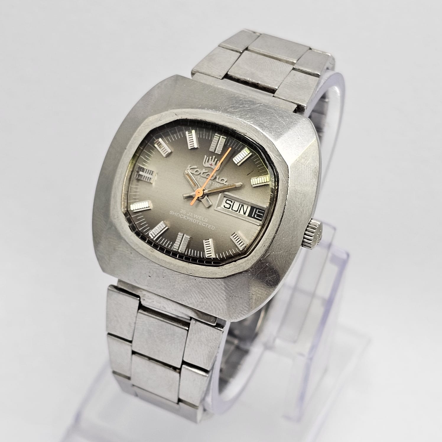 Kotana Automatic 25 Jewels Day/Date Vintage Men's Watch - Image 4