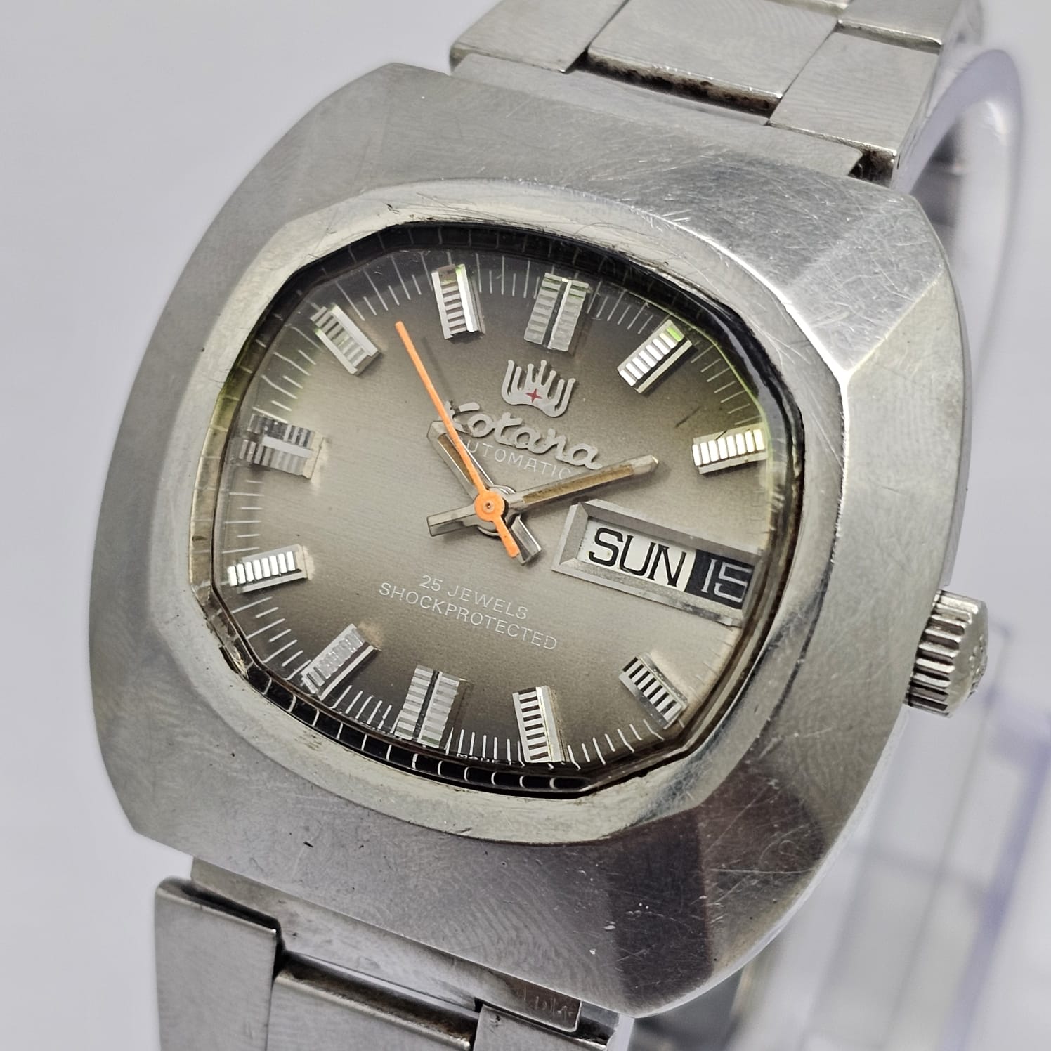 Kotana Automatic 25 Jewels Day/Date Vintage Men's Watch - Image 2