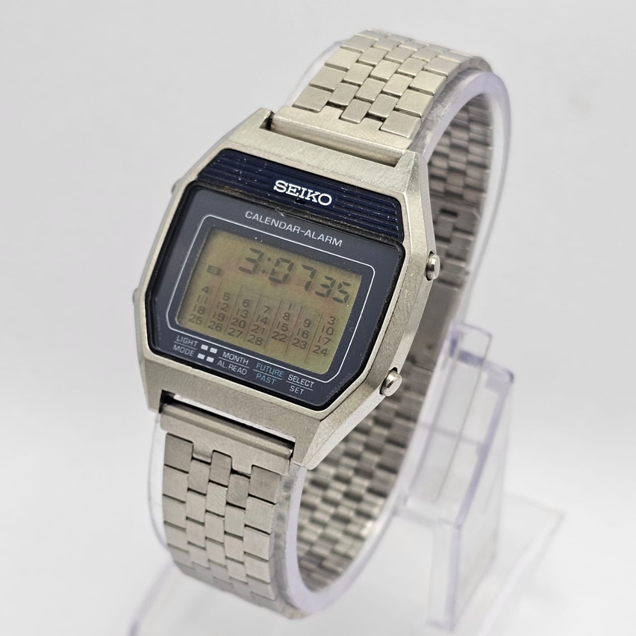 Seiko Quartz A354-5000 Calendar-Alarm Vintage Men's Watch - Image 3