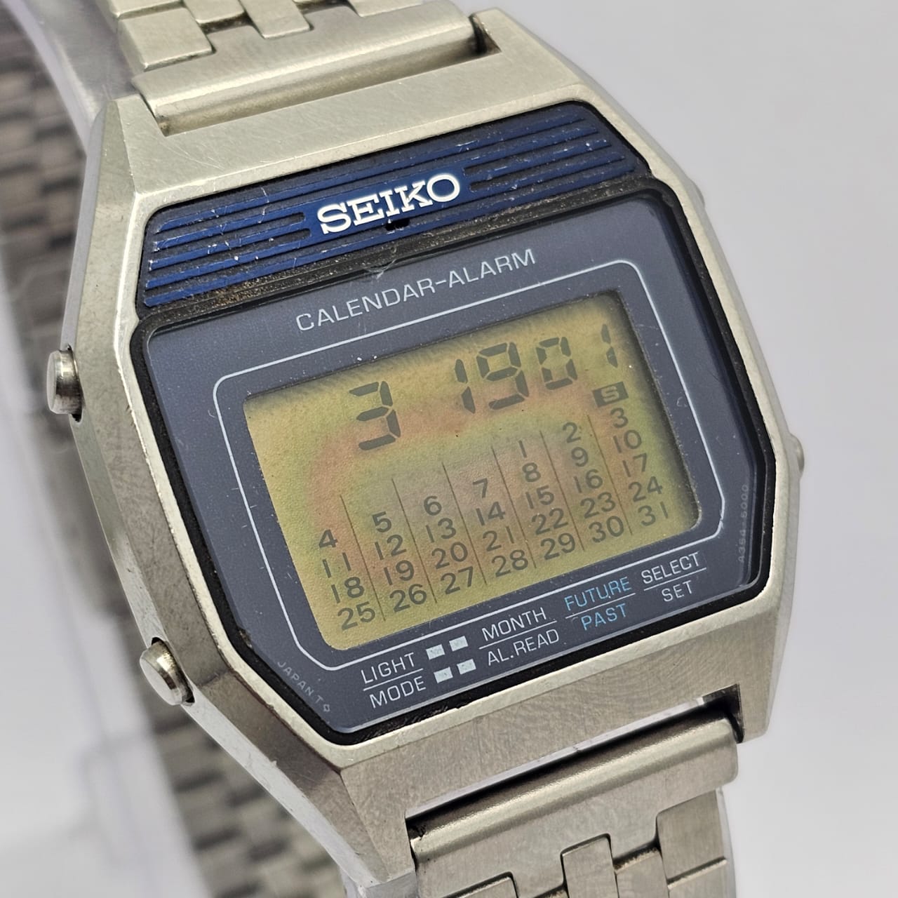 Seiko Quartz A354-5000 Calendar-Alarm Vintage Men's Watch - Image 2