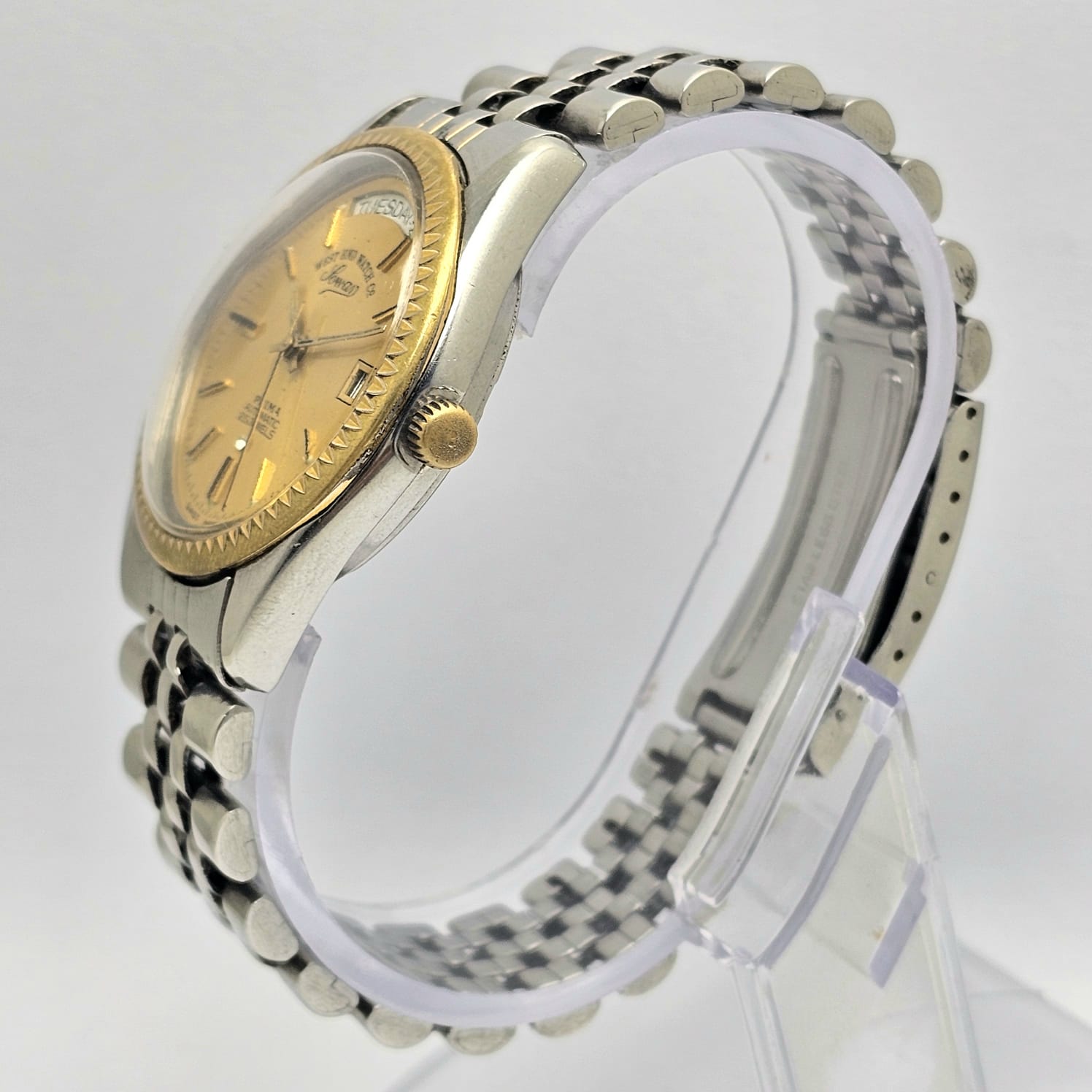 West End Watch Co Sowar Prima President Automatic K-5028 Vintage Men's Watch - Image 6