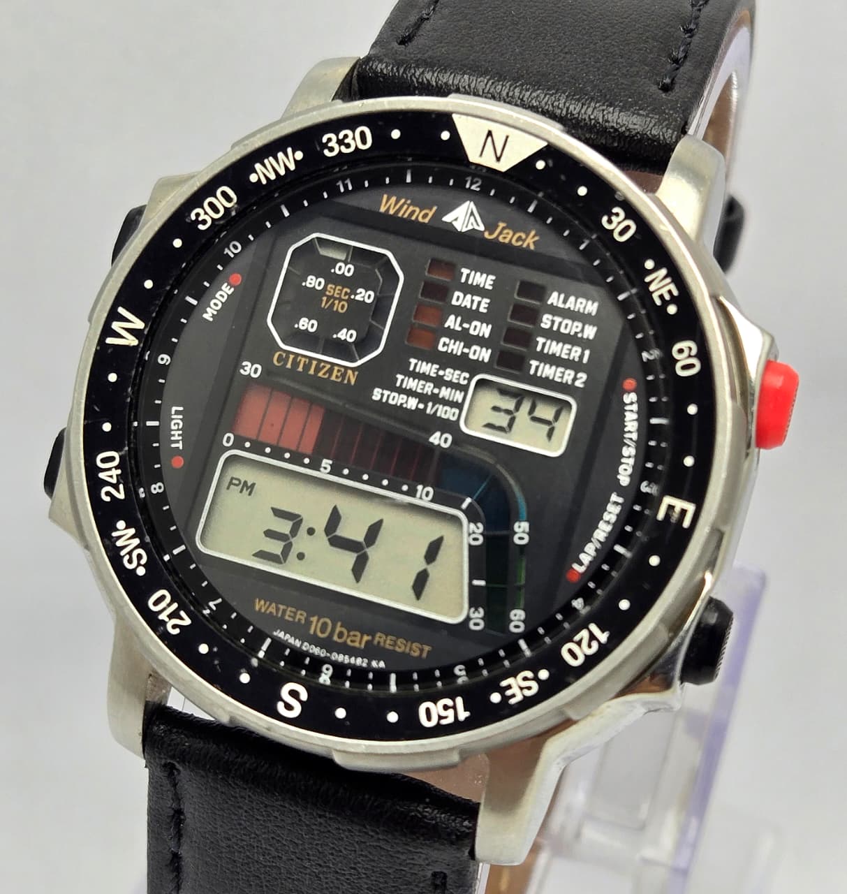 Citizen Wind Jack D060-086775 Wind surfer Yacht Timer Vintage Men's Watch