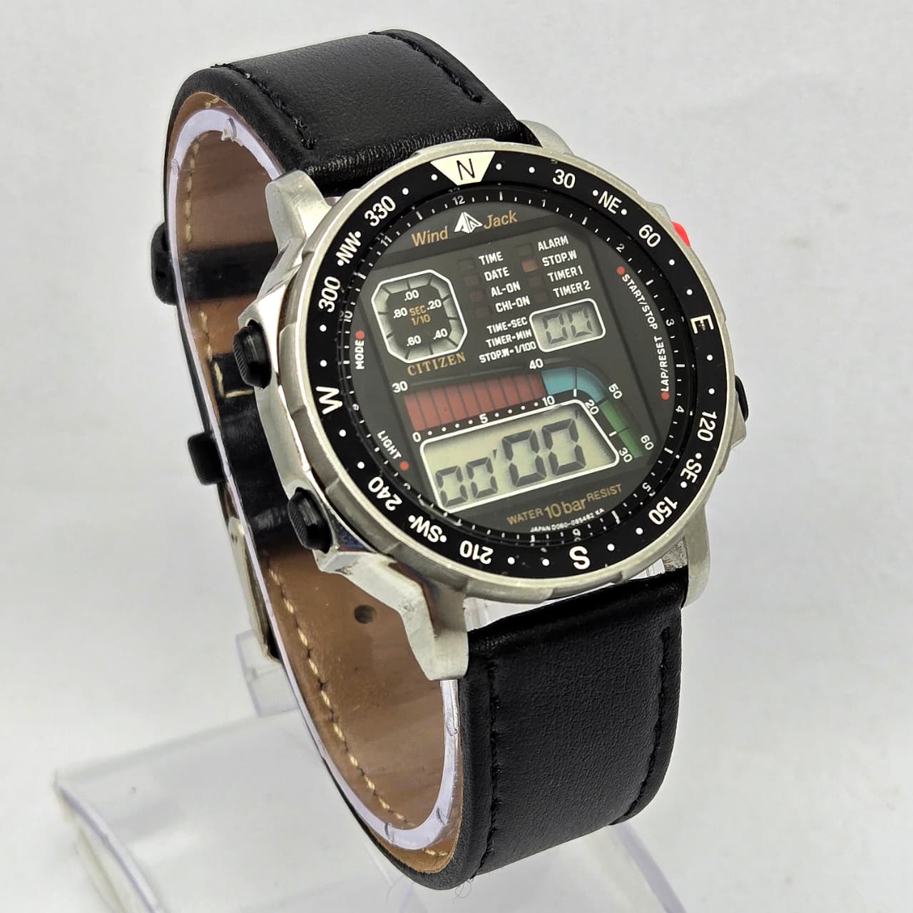 Citizen Wind Jack D060-086775 Wind surfer Yacht Timer Vintage Men's Watch - Image 5