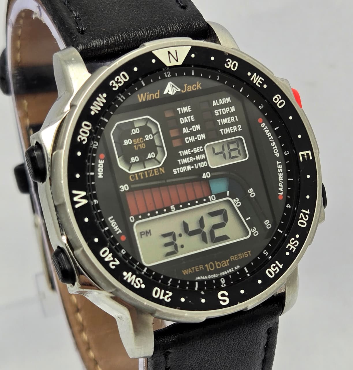Citizen Wind Jack D060-086775 Wind surfer Yacht Timer Vintage Men's Watch - Image 2