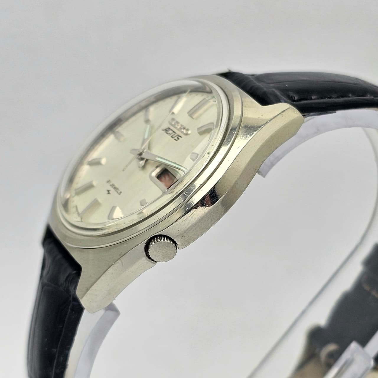 Seiko Actus Automatic 7019-8010 Day/Date Vintage Men's Watch - Image 6