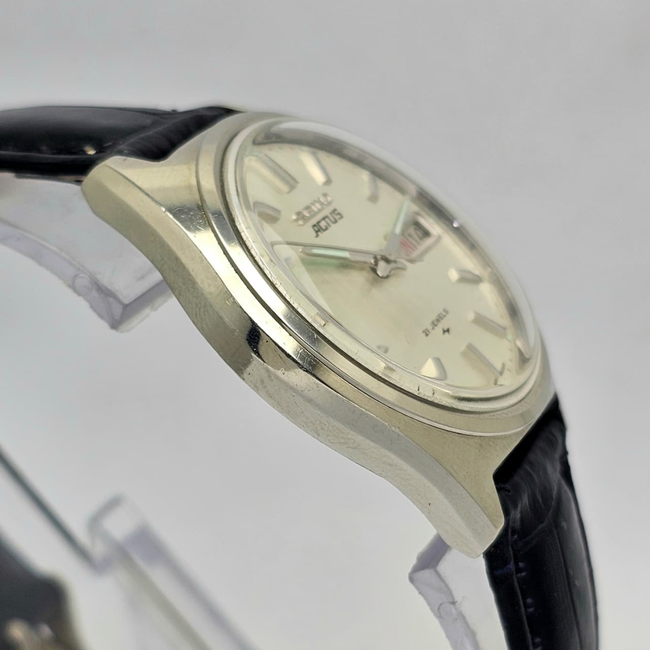Seiko Actus Automatic 7019-8010 Day/Date Vintage Men's Watch - Image 5