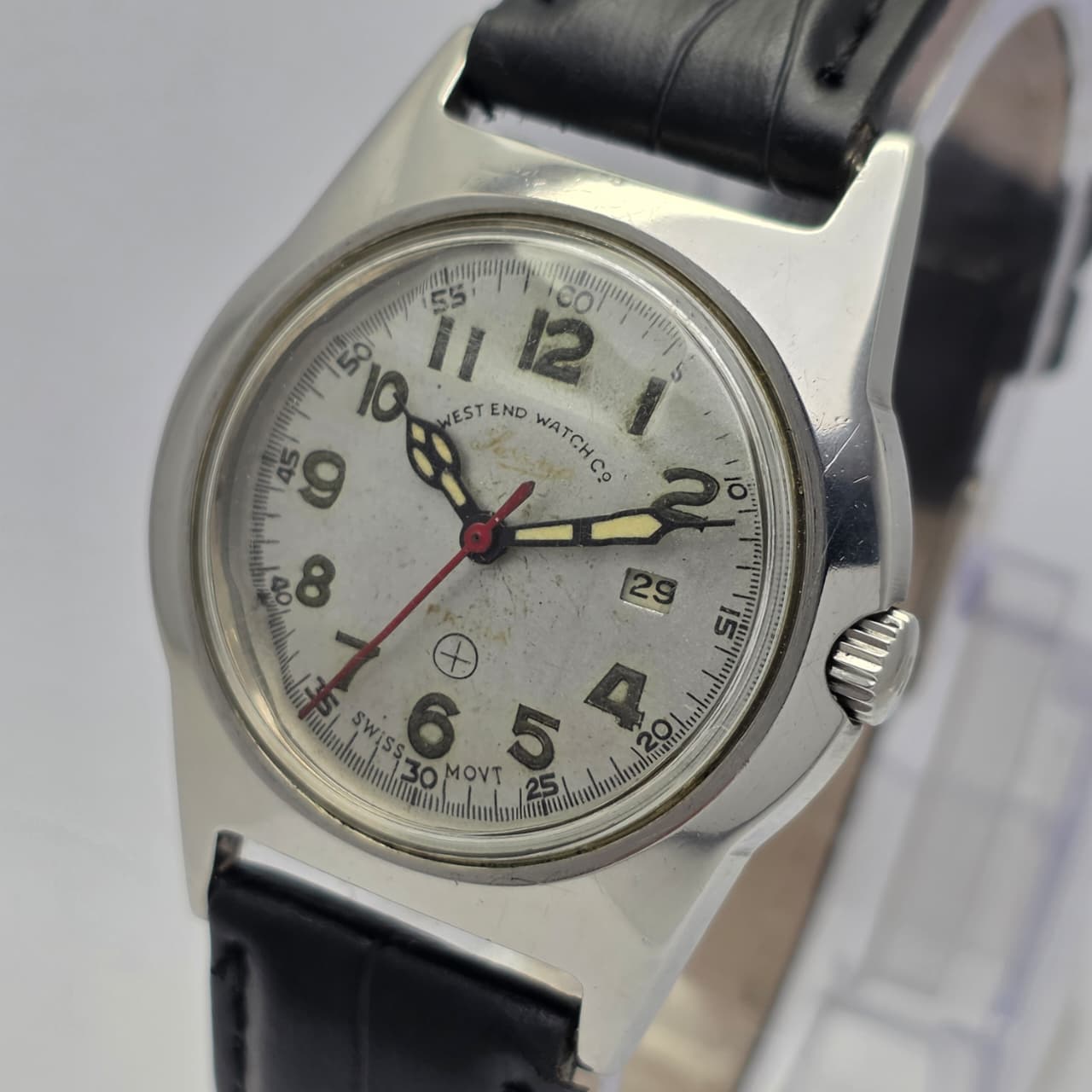 West end watch Co Sowar Prima D 3721 Military Dial vintage Men's Watch West end watch Co Sowar Prima D 3721 Military Dial vintage Men's Watch