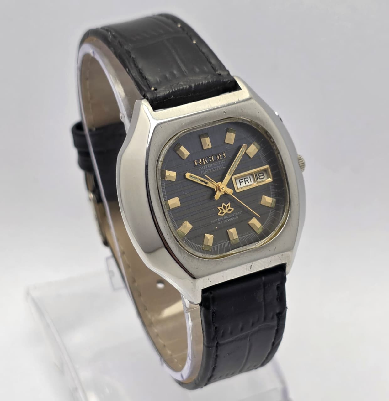 Ricoh Crystal Automatic Day/Date Vintage Men's Watch Ricoh Crystal Automatic Day/Date Vintage Men's Watch