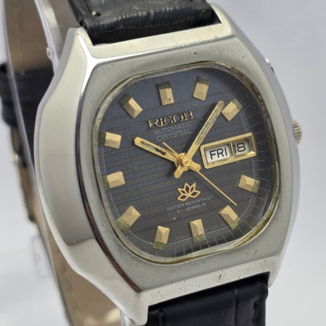 Ricoh Crystal Automatic Day/Date Vintage Men's Watch